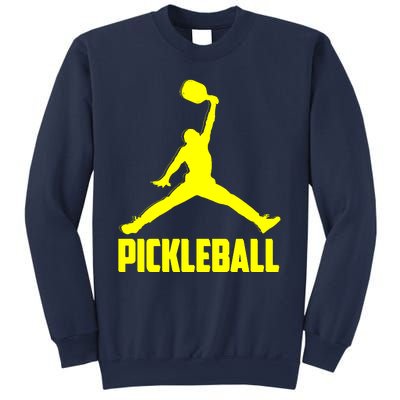 Yellow Pickleball Sports Logo Sweatshirt