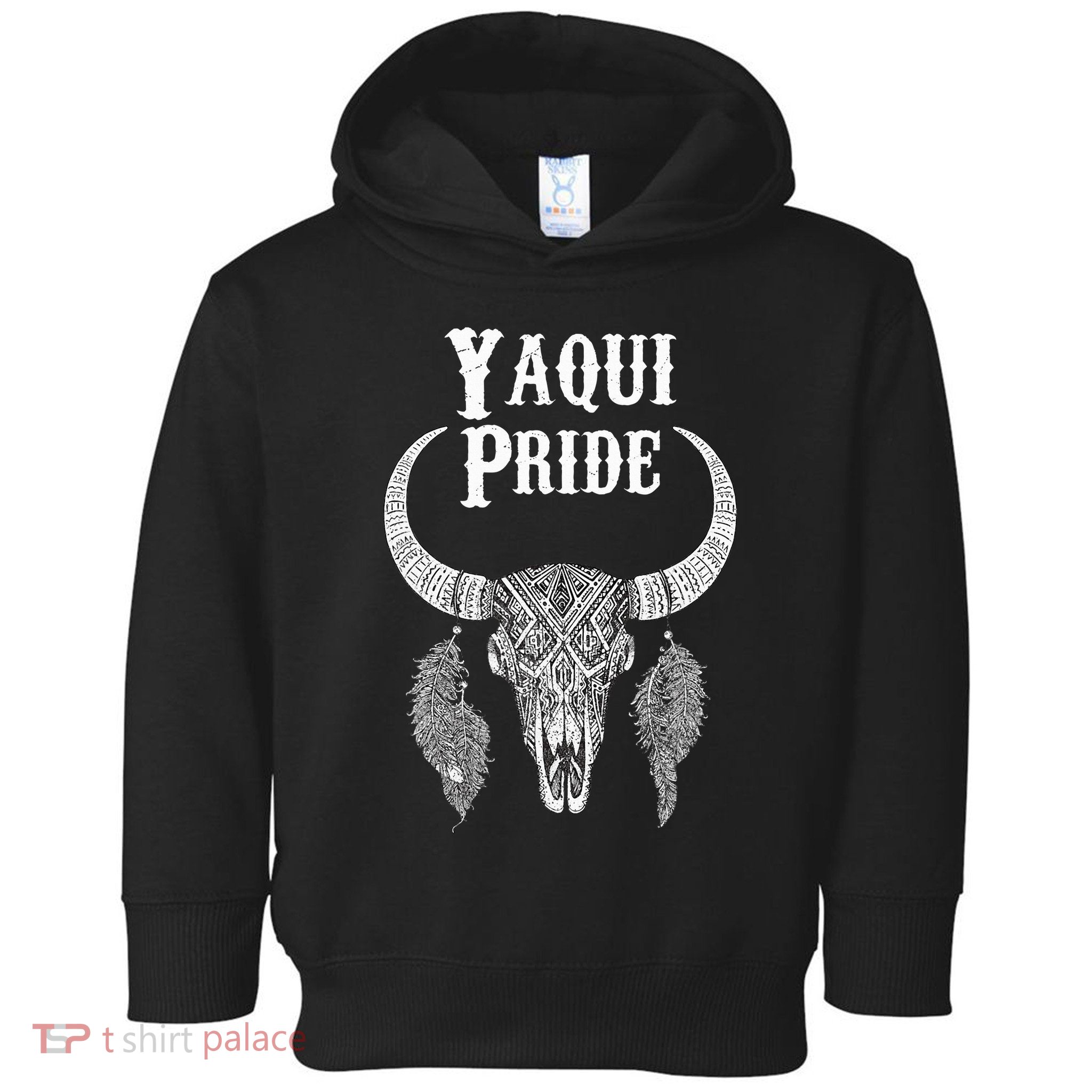 Yaqui Pride Tribe Native American Indian Buffalo Yoeme Uto Toddler Hoodie