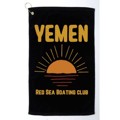 Yemen Pride Yemeni Golf Towel