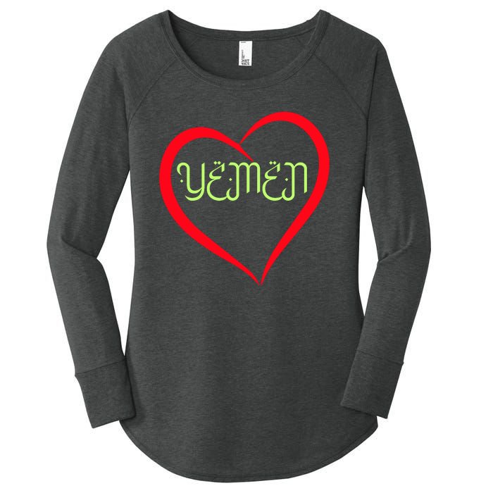 Yemen Pride Yemeni Women's Perfect Tri Tunic Long Sleeve Shirt