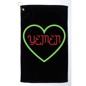 Yemen Pride Yemeni Platinum Collection Golf Towel