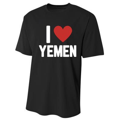 Yemen Pride Yemeni Performance Sprint T-Shirt