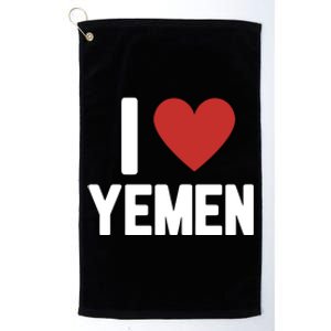 Yemen Pride Yemeni Platinum Collection Golf Towel