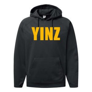 Yinz Pittsburghese Performance Fleece Hoodie