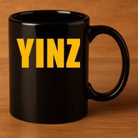 Yinz Pittsburghese 11oz C Handle Ceramic Mug