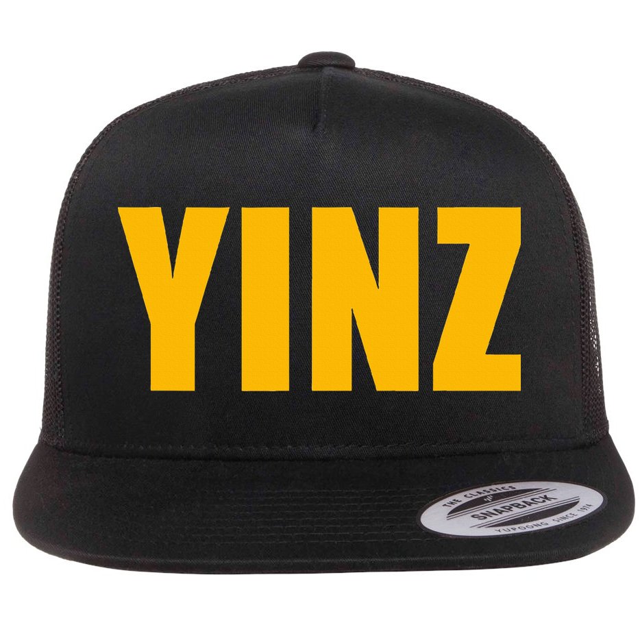 Yinz Pittsburghese Flat Bill Trucker Hat