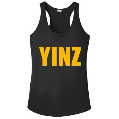 Yinz Pittsburghese Ladies PosiCharge Competitor Racerback Tank