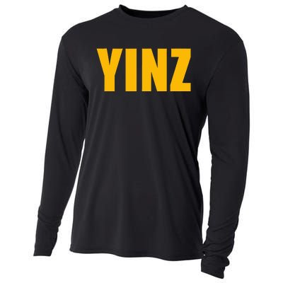 Yinz Pittsburghese Cooling Performance Long Sleeve Crew