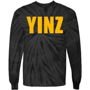 Yinz Pittsburghese Tie-Dye Long Sleeve Shirt