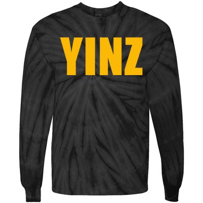 Yinz Pittsburghese Tie-Dye Long Sleeve Shirt