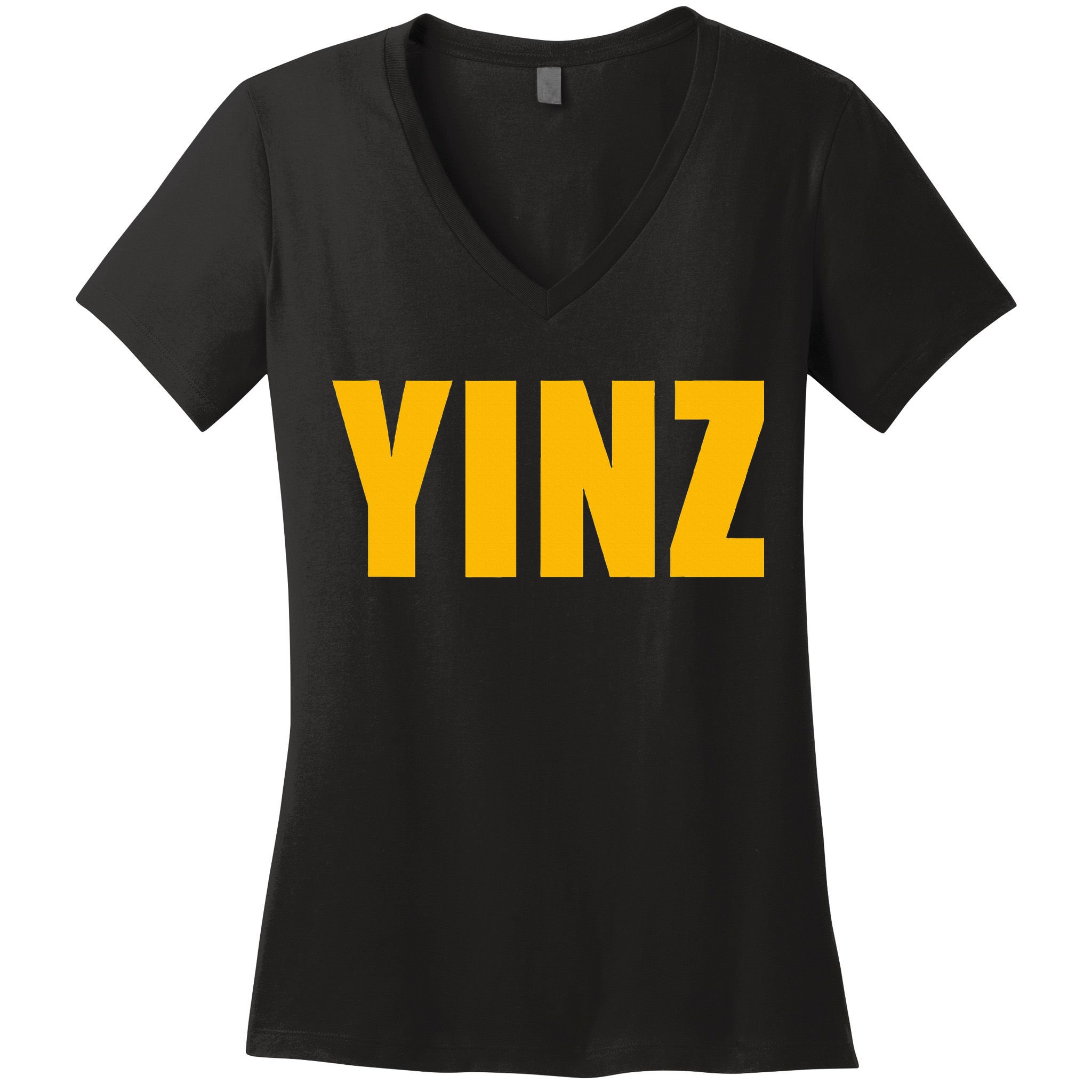 Yinz Pittsburghese Women's V-Neck T-Shirt