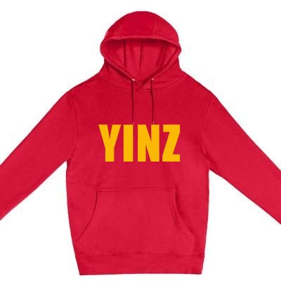 Yinz Pittsburghese Premium Pullover Hoodie