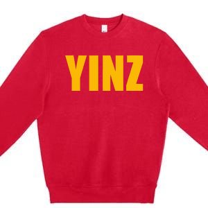 Yinz Pittsburghese Premium Crewneck Sweatshirt