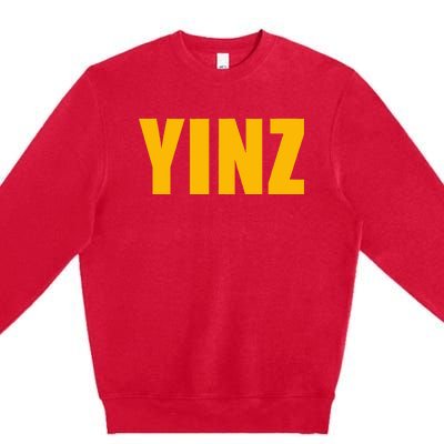 Yinz Pittsburghese Premium Crewneck Sweatshirt