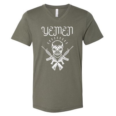 Yemen Pride Yemeni V-Neck T-Shirt