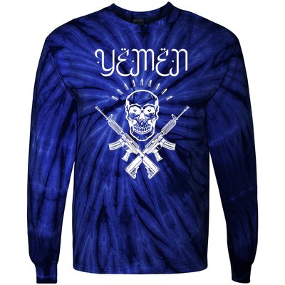 Yemen Pride Yemeni Tie-Dye Long Sleeve Shirt