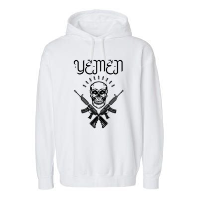 Yemen Pride Yemeni Garment-Dyed Fleece Hoodie