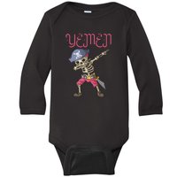 Yemen Pride Yemeni Baby Long Sleeve Bodysuit