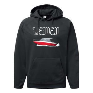 Yemen Pride Yemeni Performance Fleece Hoodie