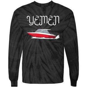 Yemen Pride Yemeni Tie-Dye Long Sleeve Shirt