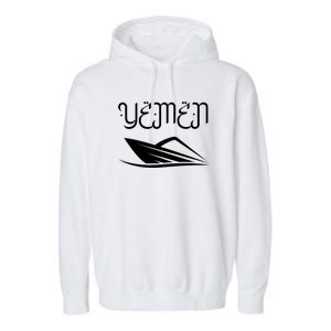 Yemen Pride Yemeni Garment-Dyed Fleece Hoodie