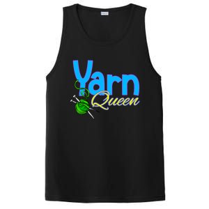 Yarn Queen Knitting Sewing Crocheting Lovers Grandma Mom Gift PosiCharge Competitor Tank