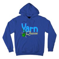 Yarn Queen Knitting Sewing Crocheting Lovers Grandma Mom Gift Hoodie