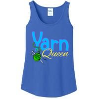 Yarn Queen Knitting Sewing Crocheting Lovers Grandma Mom Gift Ladies Essential Tank