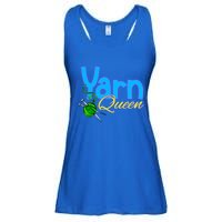 Yarn Queen Knitting Sewing Crocheting Lovers Grandma Mom Gift Ladies Essential Flowy Tank