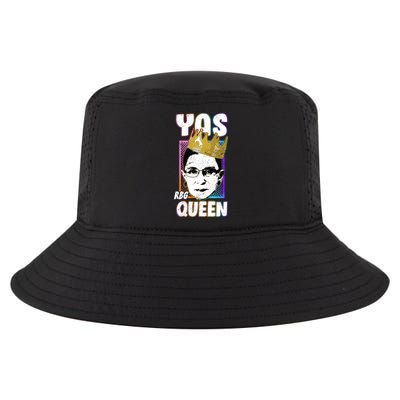 Yas Queen Rbg Ruth Bader Ginsberg Cool Comfort Performance Bucket Hat