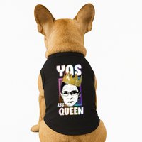 Yas Queen Rbg Ruth Bader Ginsberg Doggie Tank