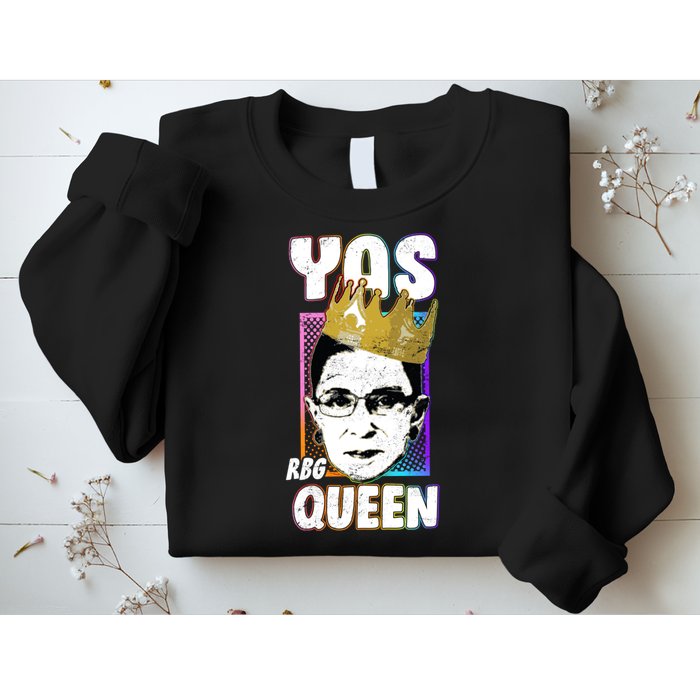 Yas Queen Rbg Ruth Bader Ginsberg Sweatshirt