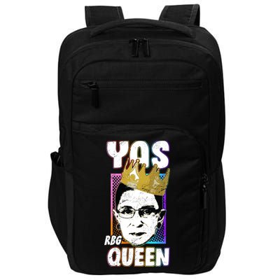 Yas Queen Rbg Ruth Bader Ginsberg Impact Tech Backpack