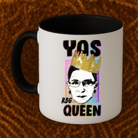 Yas Queen Rbg Ruth Bader Ginsberg Mug