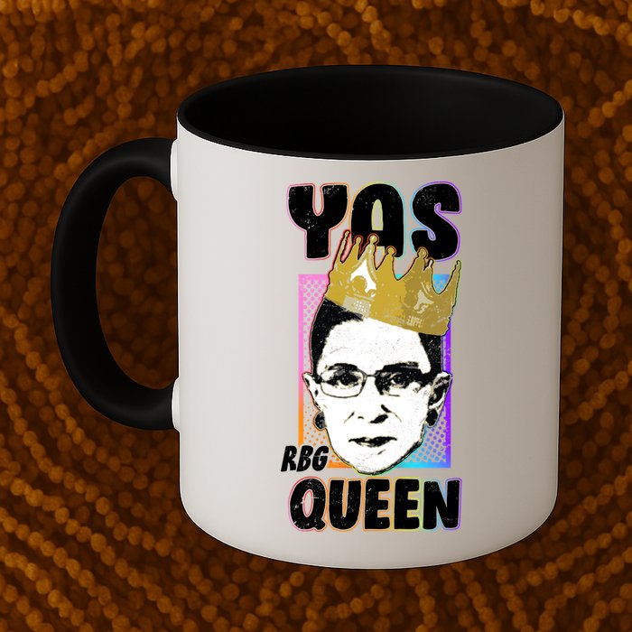 Yas Queen Rbg Ruth Bader Ginsberg Mug