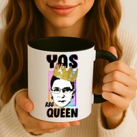Yas Queen Rbg Ruth Bader Ginsberg Mug