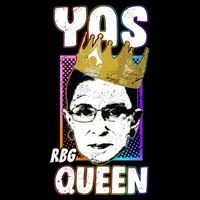 Yas Queen Rbg Ruth Bader Ginsberg 16 in Basic Backpack