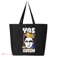 Yas Queen Rbg Ruth Bader Ginsberg 25L Jumbo Tote