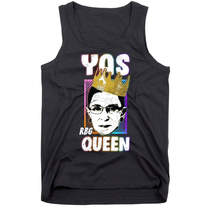 Yas Queen Rbg Ruth Bader Ginsberg Tank Top