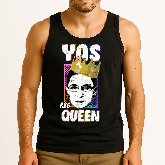 Yas Queen Rbg Ruth Bader Ginsberg Tank Top