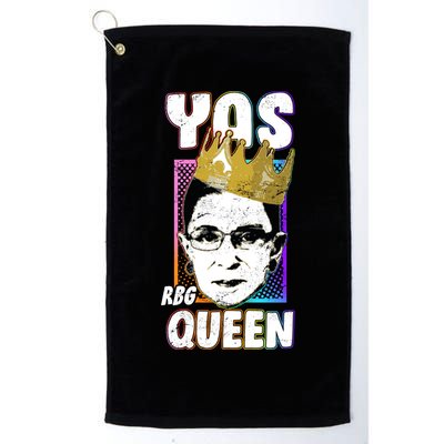 Yas Queen Rbg Ruth Bader Ginsberg Golf Towel