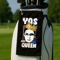 Yas Queen Rbg Ruth Bader Ginsberg Golf Towel