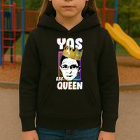 Yas Queen Rbg Ruth Bader Ginsberg Kids Hoodie