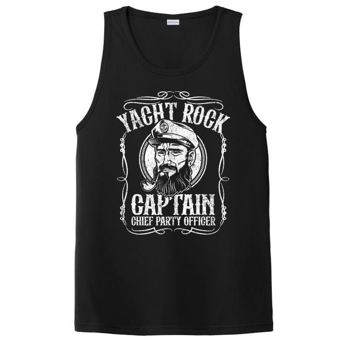 Yacht Rock Captain Pontoon Boat Party Music Boating PosiCharge Competitor Tank