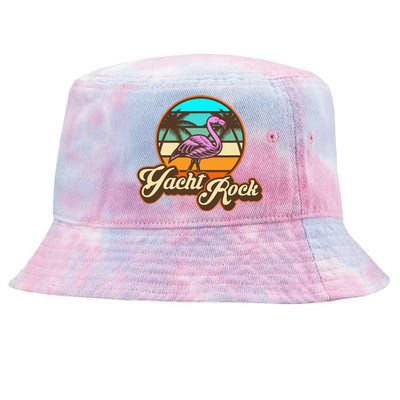 Yacht Rock Forever 70s 80s Retro Tie-Dyed Bucket Hat