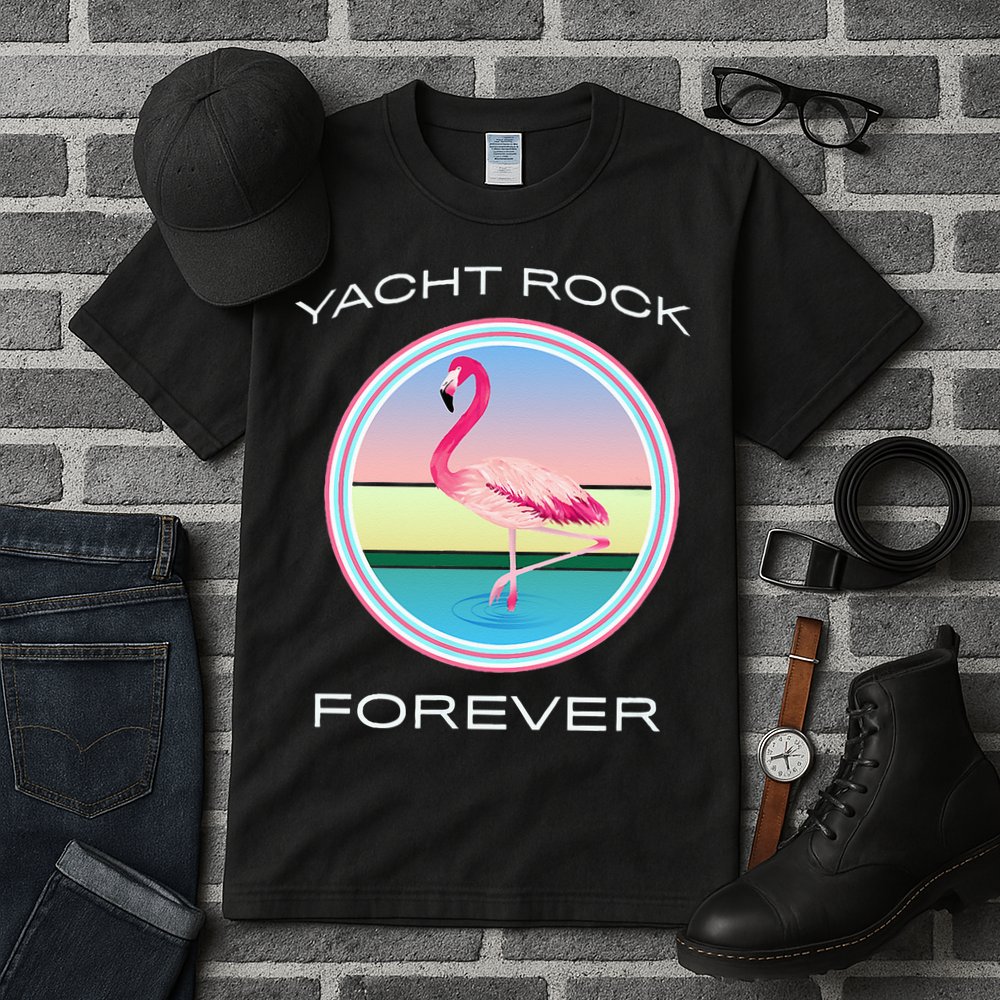 Yacht Rock Forever 80s Retro Style Tall T-Shirt