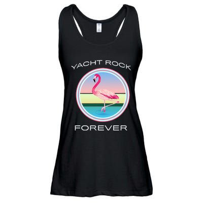 Yacht Rock Forever 80s Retro Style Ladies Essential Flowy Tank