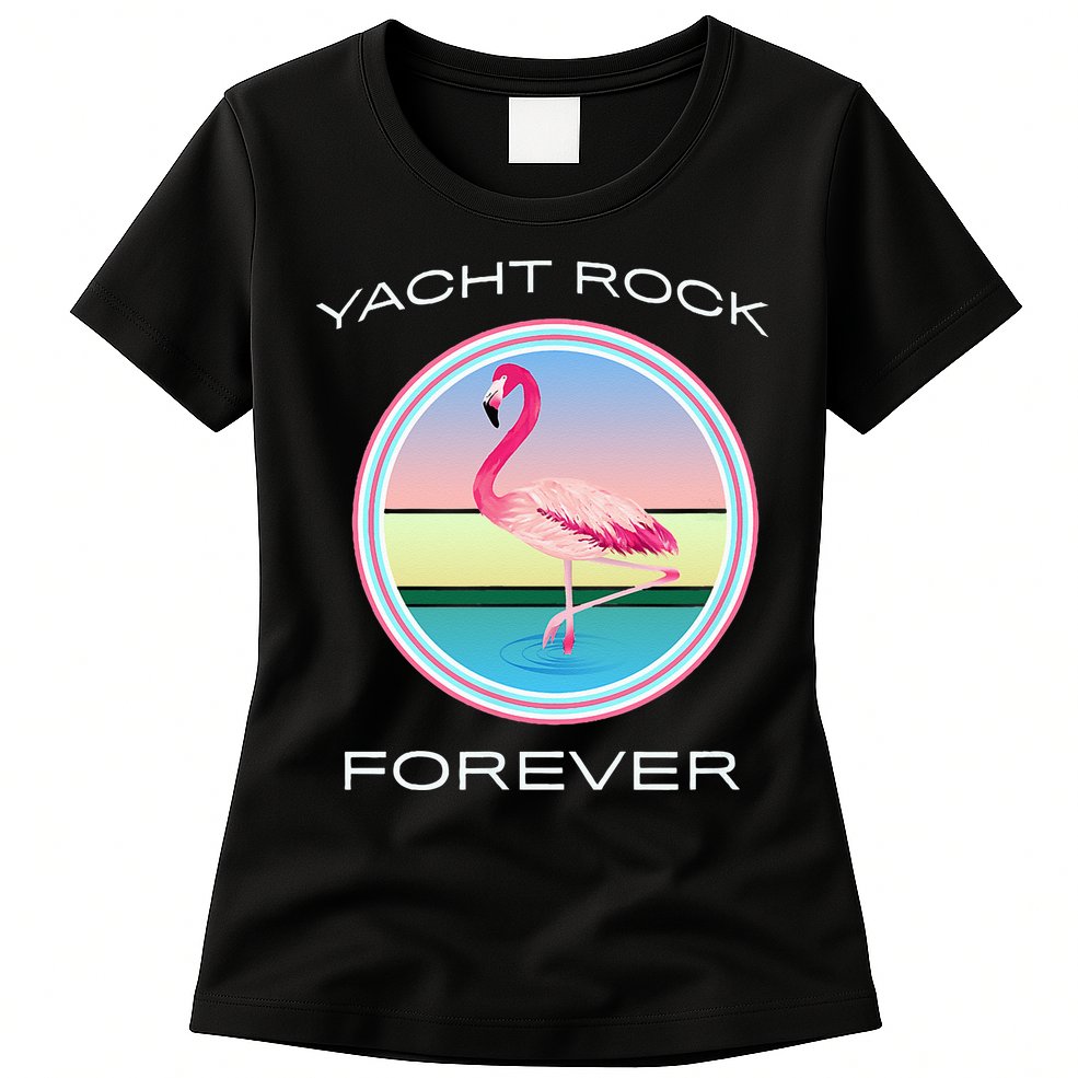 Yacht Rock Forever 80s Retro Style Womens T-Shirt