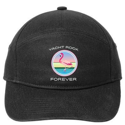 Yacht Rock Forever 80s Retro Style 7-Panel Snapback Hat