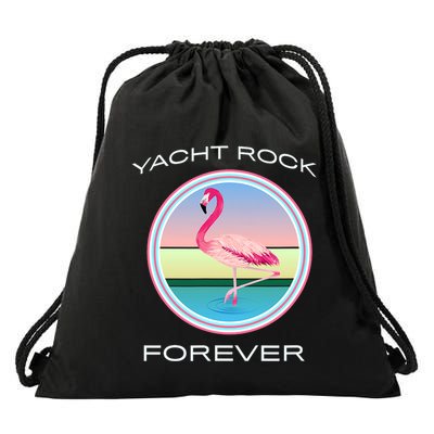 Yacht Rock Forever 80s Retro Style Drawstring Bag